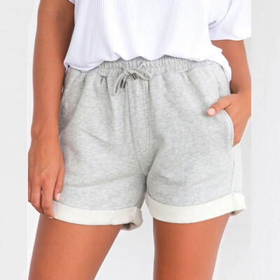 

Tailored Women Hot Pants Casual Loose Shorts Beach Girl High Waist Short Trousers