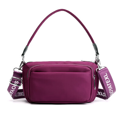 

Korean version of mini cloth bag girl simple hand handbag portable Oxford canvas bag womens bag easy easy