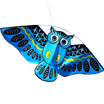 

Tailored 3D Owl Kite Ids Toy Fun Outdoor Flying Activity Game Children With Tail BU