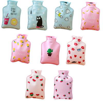 

Cartoon Banana Watermelon Strawberry Lip Water-filling Hot Water Bag Hand Feet Warmer Injection Warming Heater
