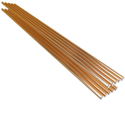 

50pcs 70S-6 Solid Welding Wire Electrode 16mm330mm Mild Steel CO2 Ar Gas Soldering Rod No Need Solder Powder