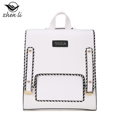 

New womens bag trend retro style womens shoulder bag PU small bag