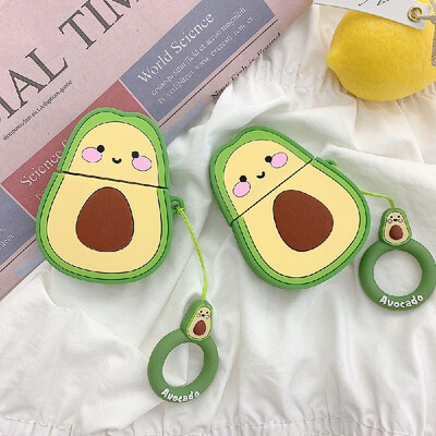 

Portable Cute Cartoon 3D Fruit Series Carrot Clamshell-Type Earphone Sleeve For 12 Generation Rechargeable Airpods