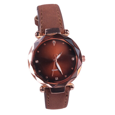 

Ladies belt watch vibrato with the trend of fashion gradient watch