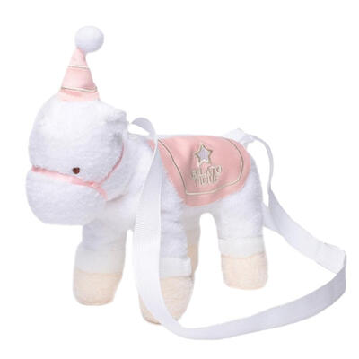 

Cute Girl Plush Horse Shape Shoulder Messenger Handbags Women Crossbody Bag