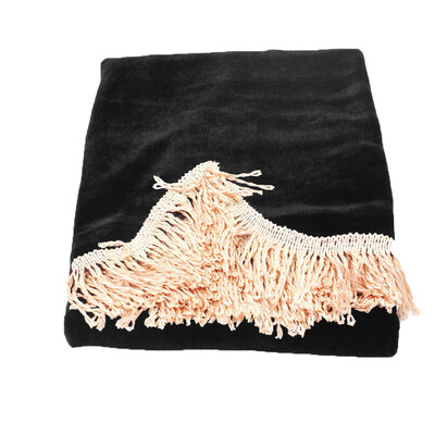 

88-key Electronic Organ Anti-dust Pleuche Cover Protective Decorated Piano Keyboard Covers