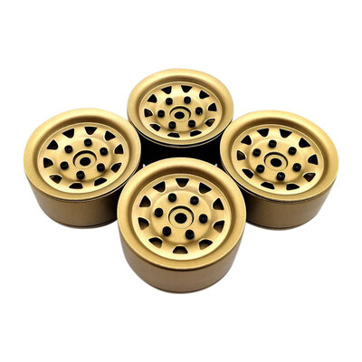 

Tailored 4pcs Heavy Duty Metal Alloy 19in Beadlock Wheel Rim for 110 D90 D110 RC Car