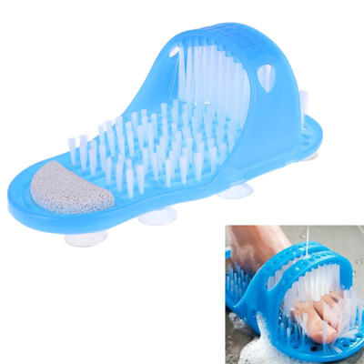

28 cm 14 cm 10 cm zapatos de baño de plástico cepillo de ducha masajeador Zapatillas Zapatos de baño cepillo para pies pincele