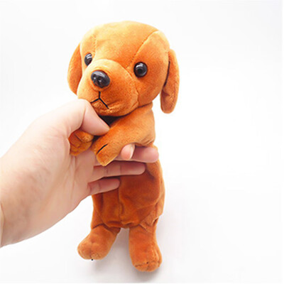 

Cartoon Plush 3D Dog Pencil Case Animal Pen Zipper Bag Kids School Stationery