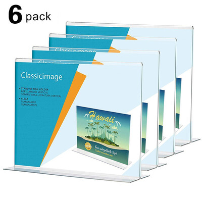 

JINDIAO T type A5 horizontal table card 6 packs 6029