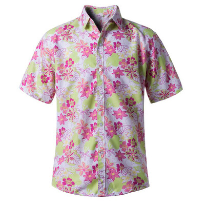 

Toponeto Spring&Summer Fashion Couple Personal Printed Short-sleeved Beach Tops