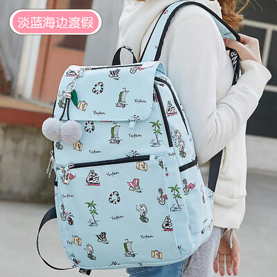 

Junior high school schoolbag female Korean edition high school student original residence uzzangsen department small fresh campus