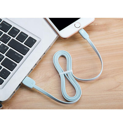 

Cute 2A USB 31 Type-C Micro USB Lightning Fast Charging Data Cable With Indicator Light-Type-C