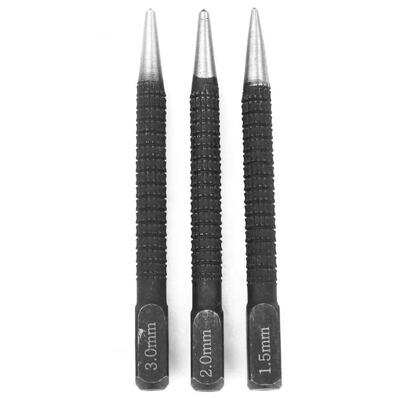 

Greensen 3 Pcs Punch Wood Marking Tool Center Punch Combination Marker for Drilling Positioning