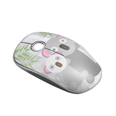 

FD V8H 24G Wireless Mute Mouse Plug & Play Slim Mice Optical Tracking Power Saving Smooth Scroll Wheel for Laptop PC Fox
