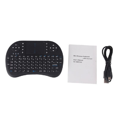 

Mini i8 Wireless Qwerty Keyboard Multimedia Remote Control Keys&PC Gaming Control Touchpad Handheld Keyboard for PC Pad Androi