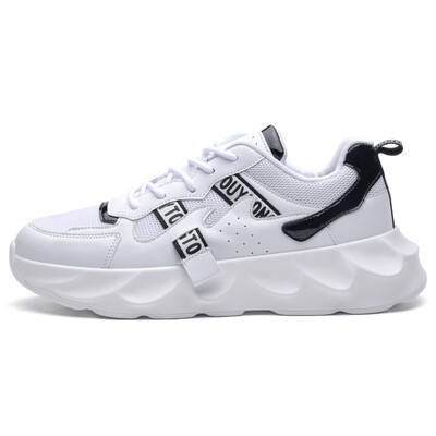 

2019 Men Vulcanize Shoes Thick Botton Chunky Shoes Fashion Men Dad Sneakers Outdoor Breathable Casual Trainers Zapatos De Hombre