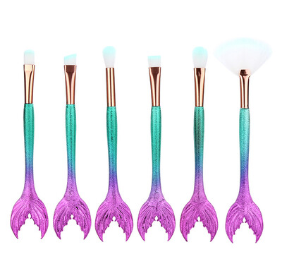 

〖Follure〗6PCS Make Up Foundation Eyebrow Eyeliner Blush Cosmetic Concealer Brushes