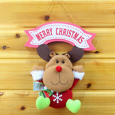 

Santa Claus Pendant Snowman Shape Pendant Christmas Ornament Pendant Christmas Cloth Doll Santa Pendant Xmas christmas
