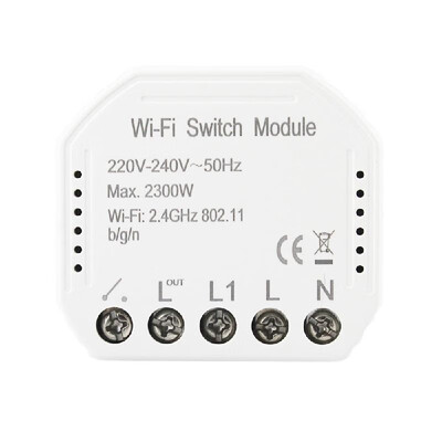 

Wifi Intelligent Light Switch DIY Breaker Module APP Remote Control Works with Alexa Google Home