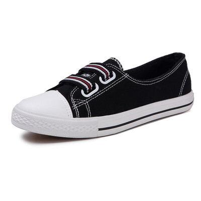 

2019 tide shoes autumn new small white canvas shoes Korean version of Joker pedal womens shoes flat lazy shoes