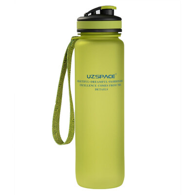 

650ml 1000ml Uzspace Sport Water Bottle Portable Camp Hiking Plastic Kettle