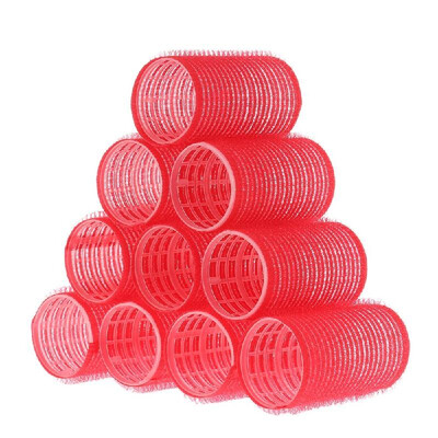 

Hair Rollers Self Grip Salon Hairdressing Curlers DIY Curling Tool 10 Packs