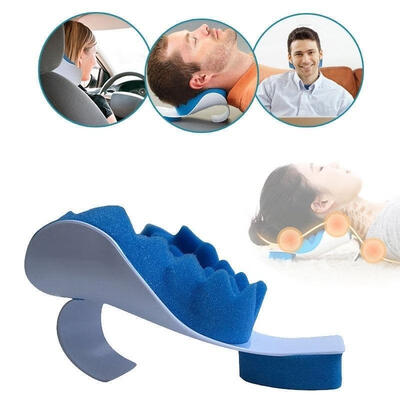 

Neck & Shoulder Relaxer Neck Pain Relief Massage Pillow Neck Support Pillow