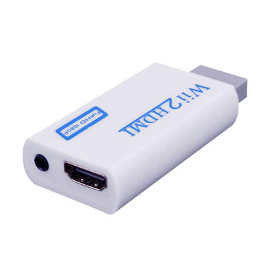 

HDMI HD Video 35mm Audio Output Adapter for Nintendo Wii Game Console