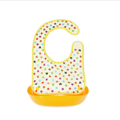 

Baby Waterproof Bibs Scarves Apron Kids Saliva Pocket Bibs Pocket Split Type Bibs