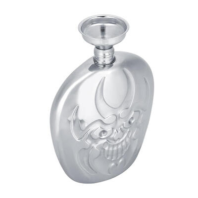 

Greensen Stainless Steel 6oz Whiskey Liquor Alcohol Bottle Pocket Wine Bottle with Funnel