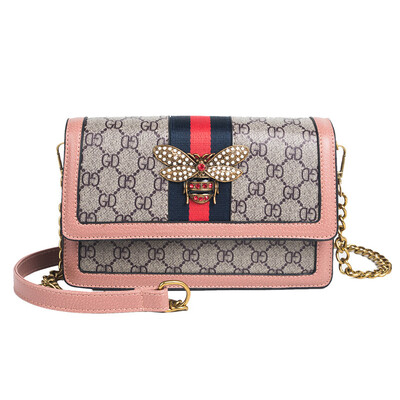 

Bag female pendant car sewing line simple OL commuter handbag casual multi-color handbag