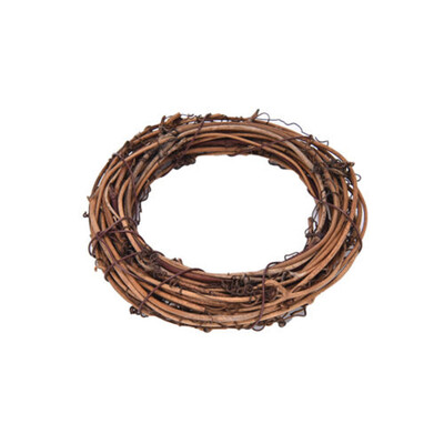 

1PC Christmas Natural Dried Rattan Wreath Xmas Garland Home Door Wall Decoration