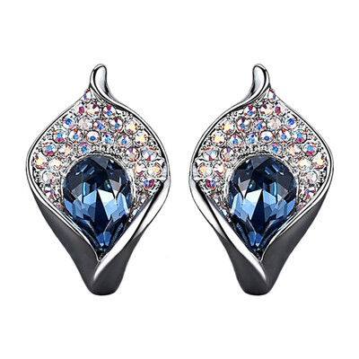 

Fashion earrings personality multi-color petals earrings wild new temperament female earrings