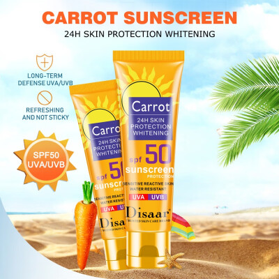 

Facial Body Sunscreen Whitening Cream Sunblock Skin Protective Cream Anti-Aging Oil-control Moisturizing 50ml Face Skin