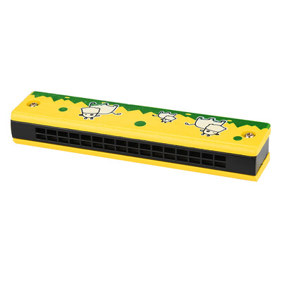

〖Follure〗Children wooden painting can play harmonica parent-child new strange puzzle toys