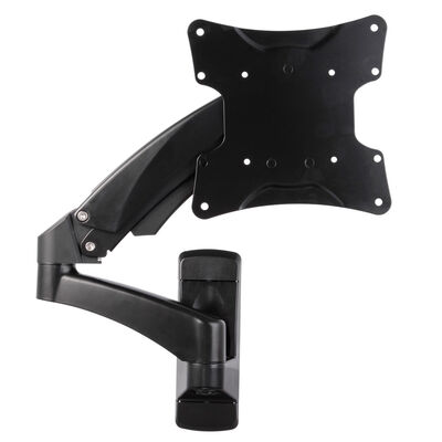 

51 lbs TV Wall Mount Hydraulic Arm Adjustable Monitor Bracket-Black