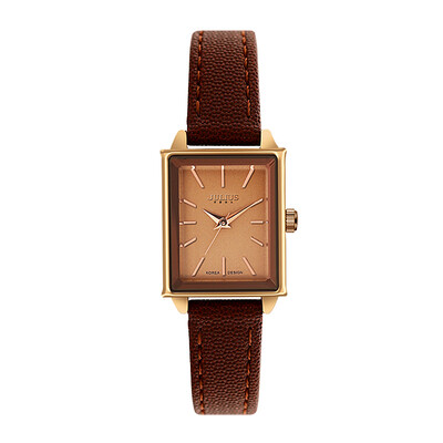 

New students Korean version of simple square fashion trend white casual atmosphere waterproof watches for girls