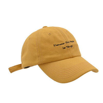 

Korean Hat Female Winter Fashion Small Letter Embroidery Harajuku Baseball Cap Male Chaozhou StudentsCap