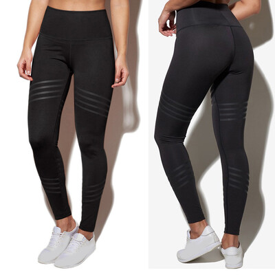 

Tailored Womens Casual Solid Color Twill Hip Exercise Fitness Running Yoga Pants