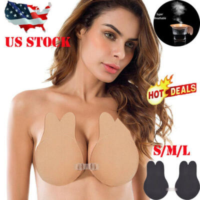 

New Women Invisible Silicone Breast Pads Boob Lift Tape Bra Nipple Cover Sticker