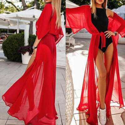 

Women Summer Sexy Beach Dress Maxi Dress Holiday Swimwear Cover Up