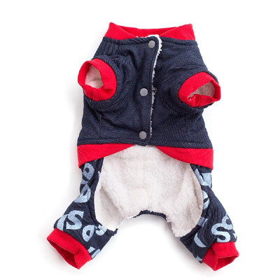 

Dog Four-Legged Clothes Dog Autumn Winter Clothes Pet Warm Coat Pet Dog Clothes Dog Costume Pet Dog Clothing