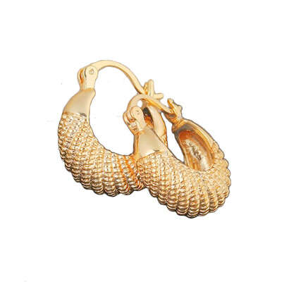 

Fashion GoldenSilver Plated Large Hoop Round Circle Earrings Women Jewelry Gift