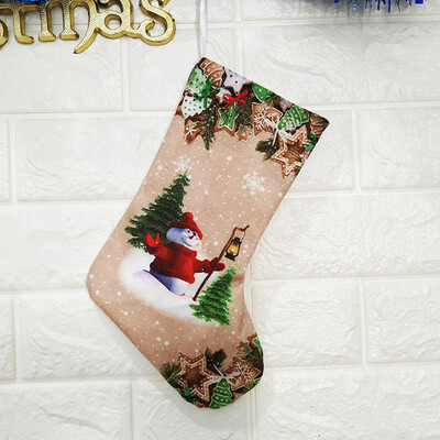 

Gobestart Christmas Decorations New Year Gifts Santa Snowman Socks Christmas Socks Gift