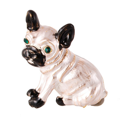 

Women Men Enamel Flamingo Bird Pug Dog Umbrella Brooches Animal Rhinestone Corsage Crystal Brooch Pins