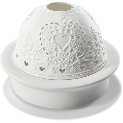

Porcelain tea light holders