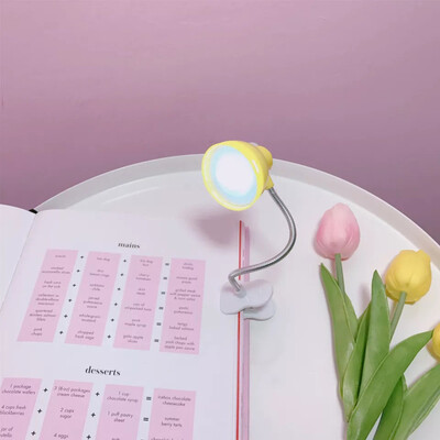 

Gobestart Fine Convenient Portable Travel Book Reading Light Lamp LED Clip Booklight