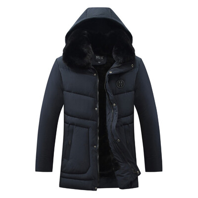 

Toponeto Mens Winter Zipped Warm Tracksuit Casual Long Sleeve Outwear Coat