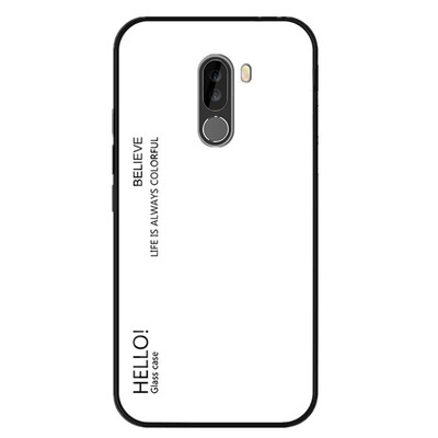 

Gradient Tempered Glass Case for Xiaomi Pocophone F1